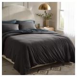 QUEEN COTTON JERSEY DUVET SET