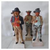 VINTAGE LIONSTONE CHARACTER DECANTERS