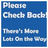 MORE LOTS ON THE WAY!