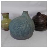 3 LRG DECOR VASES