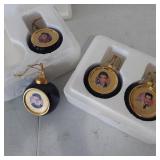 VINTAGE ELVIS ORNAMENTS