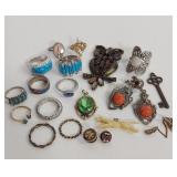 PINS, RINGS, & EARRINGS