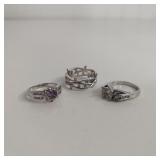 ASSORTED RINGS 9