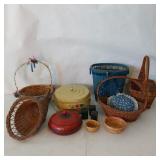 VINTAGE TINS & BASKETS