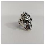 SZ 8.5 SKULL RING