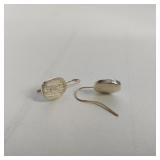 RALPH LAUREN STERLING EARRINGS