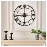 29.5" ROMAN NUMERAL SILENT WALL CLOCK