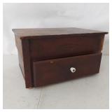 ANTIQUE WOOD BOX WONDER HATCHING