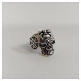 SZ 9.5 SKULL RING