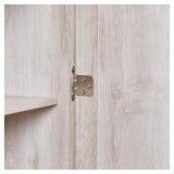 10PK SATIN NICKEL CABINET HINGES