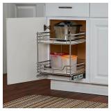 2-TIER SLIDE OUT CABINET ORGANIZER