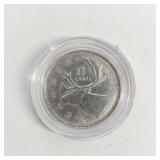 1966 SILVER CANADIAN QUARTER