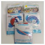 5X SWIMLINE INFLATABLE POOL TOYS