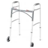 ADJUSTABLE FOLDING WALKER