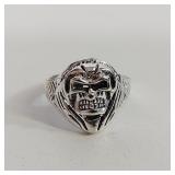 SZ 10.5 SKULL RING