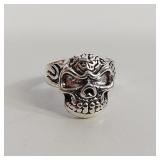 SZ 8.5 SKULL RING