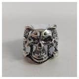 SZ 7.5 SKULL RING