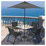 6PC PATIO DINING SET