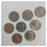 ASSORTED US HALF DOLLAR COINS