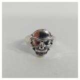 SZ 8.5 SKULL RING