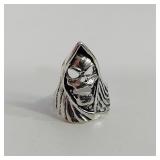 SZ 9.5 SKULL RING