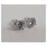 925 STERLING SILVER 9MM STUD EARRINGS