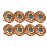 8PK SOLAR GROUND DISC LIGHTS