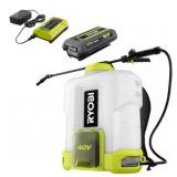 RYOBI 40V 4 GAL BACKPACK CHEMICAL SPRAYER