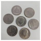 ASSORTED US HALF DOLLAR COINS