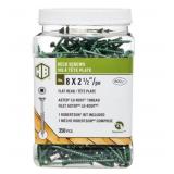 8 X 2 1/2 DECK SCREWS