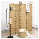 63" 4-PANEL ROOM DIVIDER SCREEN