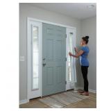 DOOR SIDELIGHT ENCLOSED BLINDS