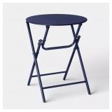 24" ROUND METAL BISTRO PATIO TABLE