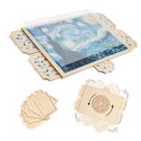 1500 PC 6-DRAWER PUZZLE BOARD