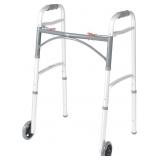 ADJUSTABLE FOLDING WALKER
