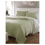 3PC KING MATELASSE QUILT SET