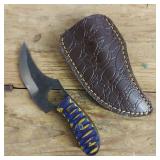 DAMASCUS STEEL SKINNER KNIFE