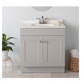 30" SINGLE SINK BATHROOM VANITY