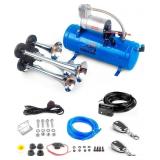 4 TRUMPET 120PSI AIR HORN KIT