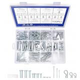 132 PC HITCH PIN & COTTER PIN ASSORTMENT