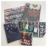 ASSORTED 4TH OF JULY FLAGS