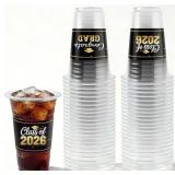 50PK 16OZ 2026 GRADUATION CUPS