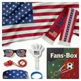 7PC AMERICAN SOCCER CHEERING KIT