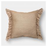 20x20 FRINGE KNIT PILLOW