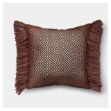 20X20 FRINGE KNIT PILLOW