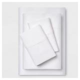 4PC QUEEN COTTON SATEEN SHEET SET