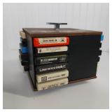 VINTAGE ROTATING CAROUSEL 8-TRACK HOLDER