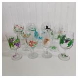 HANDPAINTED DRINKING GLASSES 2