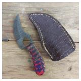 DAMASCUS STEEL SKINNER KNIFE
