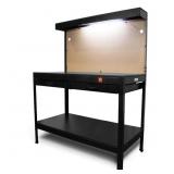 WEN 62X48X25 WORKBENCH W/ POWER OUTLETS